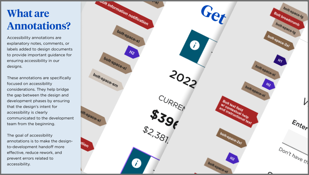 Figma Accessibility Annotations screenshot. Image text below