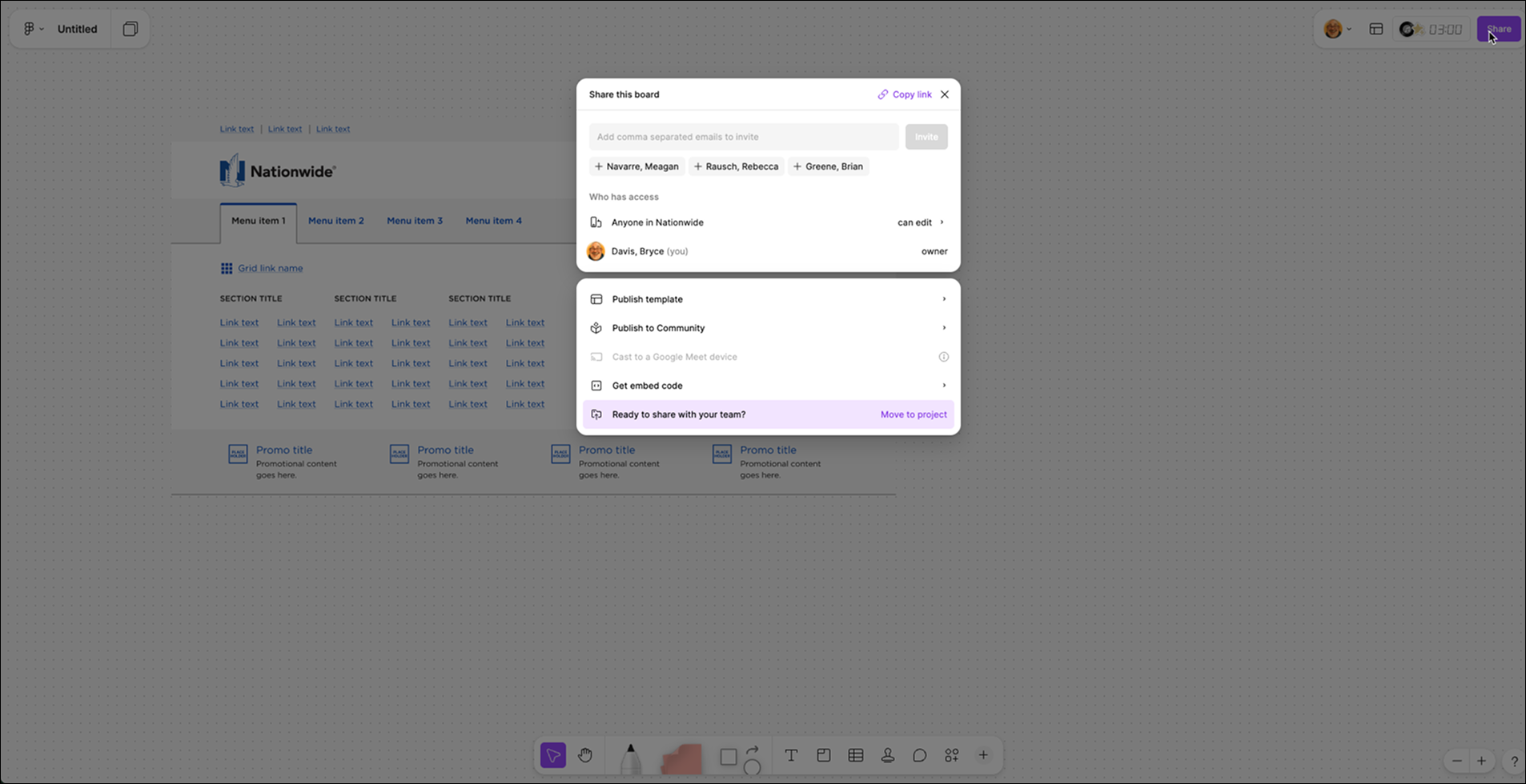 Thumbnail: Screenshot showing sharing in FigJam